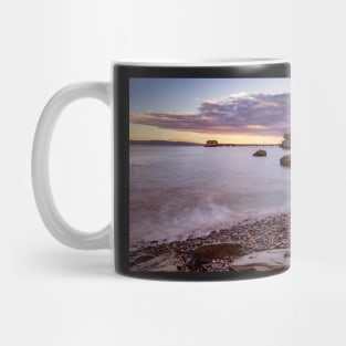 Mumbles Pier from Knab Rock, Swansea Mug